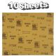 Indasa Rhynalox Plusline Production Paper P80 grit Sand Paper x 10 Sheets