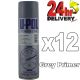 U-Pol Power Can GREY PRIMER Paint 500ml x 12 Car Spray Aerosol