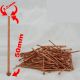 Fast Mover Copper Coated Stud Welding Panel Pins 2.5 x 5.0mm 500 Pieces Per Box