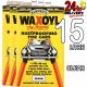 Hammerite 15litre Clear Refill WaxOyl Rust Eliminator Proof Prevention Covering