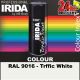 HB Body IRIDA RAL 9016 Traffic White Professional Spray Paint 400ml