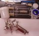 Mini Detail Smart Repair HVLP Spray Gun 0.8mm & 13pc Cleaning Kit