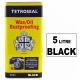 Tetroseal WaxOil Black 5L Car Rust Proofing Rustproof Wax/Oil Protection