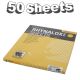 Rhynalox Plusline Sanding Sheets 230x280mm Grit:P320 Quantity: 50 Sheets