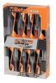 Beta Tools GRIP 1263/D8 Set of 8 Slotted & Phillips Screwdrivers