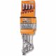 Beta Tools 42INOX/SC9 Set 9 Stainless Steel Combination Wrenches + Holder