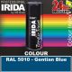 HB Body IRIDA RAL 5010 Gentian Blue Professional Aerosol Spray Paint 400ml