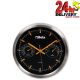 Beta Tools 9594 Aluminium Racing Wall Clock With Thermometer For Garage/Workshop