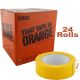 JTape 1125.3650 36mm x 50m 100�C Water-Proof Orange Fine Line / Masking Tape x24