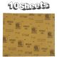 Indasa Rhynalox Plusline Production Paper P40 grit Sand Paper x 10 Sheets