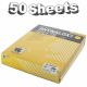 Indasa Rhynalox Plusline Production Paper P40 grit Sand Paper Sheets Pack 50