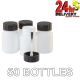 Touch Up Paint Bottles With Brush in Lid&Agitator Ball - 50 Pack 30ml Per Bottle