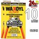 Hammerite 10litre Clear Refill WaxOyl Rust Eliminator Proof Prevention Covering