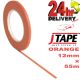 JTape ORANGE Fine Line Masking tape Detailing Heat Resistant 150�C 12mm 55m Long