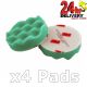 3M Perfect-it III Compounding Pad Green 50499 3 75mm Pack of 4 Pads