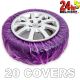 JTape Alloy Wheel Paint & Repair Elasticated Mask Tyres 20 Per Bag
