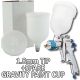 Devilbiss SLG-620 Spray Gun Gravity Feed 1.8mm Solvent Paint/Primer + Spare Cup