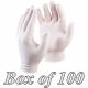 Latex Gloves - Box 100 - Medium - Disposable Powdered Examination / Protective