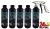 GRAVITEX - 1L Bottle Black Pack of 5 + FMT626