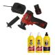 Duren 321289 Cordless 75mm 12V Polisher Kit 2 Batteries Farecla Compound Polish