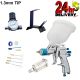 Devilbiss SLG 620 Gravity Gun 1.3 & Stand Gauge Filter Clean