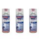 3 X SPRAYMAX 680061 2K GLOSS CLEARCOAT AEROSOL 400ML -FUEL PETROL RESISTANT