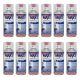 12 X SPRAYMAX 680061 2K GLOSS CLEARCOAT AEROSOL 400ML -FUEL PETROL RESISTANT