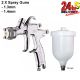 PAIR of Devilbiss FLG  1.3 & 1.4 Gravity Spray Gun