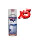 5 X SPRAYMAX 680061 2K GLOSS CLEARCOAT AEROSOL 400ML -FUEL PETROL RESISTANT