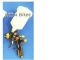 GOLD LVLP GRAVITY FEED SPRAYGUN 1.8mm
