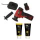 Duren 321289 Cordless 75mm 12V Polisher Kit 2 Batteries Farecla G360 Compounds