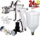 DeVilbiss FLG-G5-14 Spray Gun + Filter + Gauge